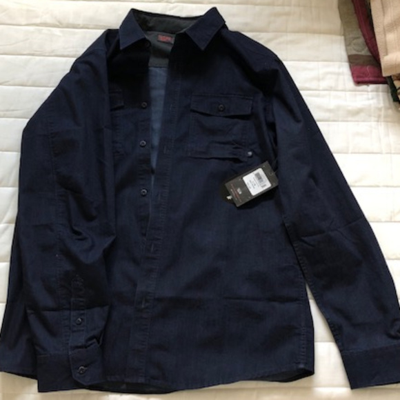Mountain hardwear denim shirt Clearance